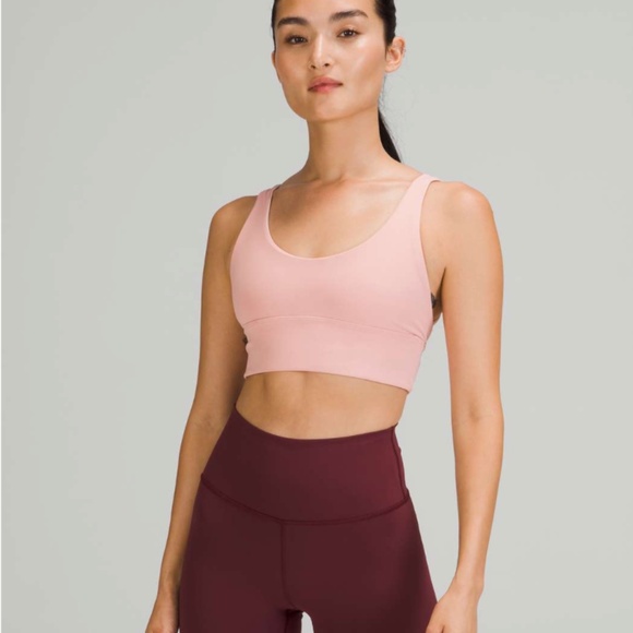 NWT Lululemon Align Pink Reversible Bra | Size 10 - Picture 1 of 12